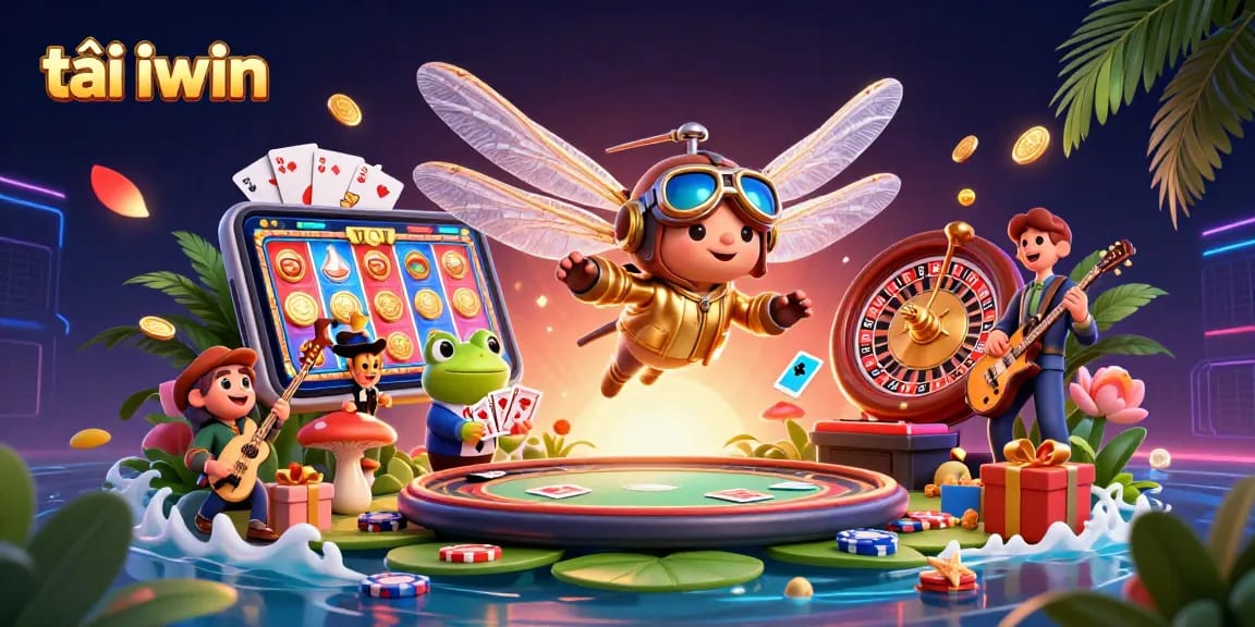 Experience thrilling gameplay by tải iwin and win with vibrant casino creatures in the dynamic casino scene.