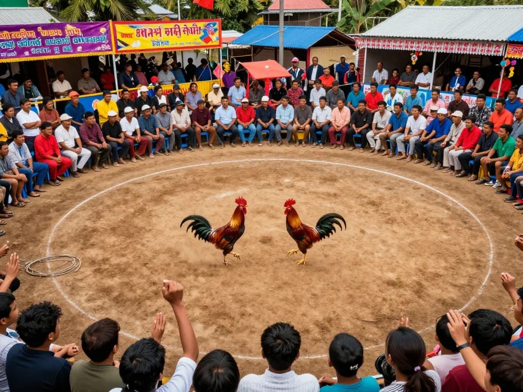 Trải nghiệm Phát sóng trực tiếp đá gà với sự cạnh tranh gay gắt, trình diễn những chú gà tinh nhuệ trong các sự kiện trực tiếp