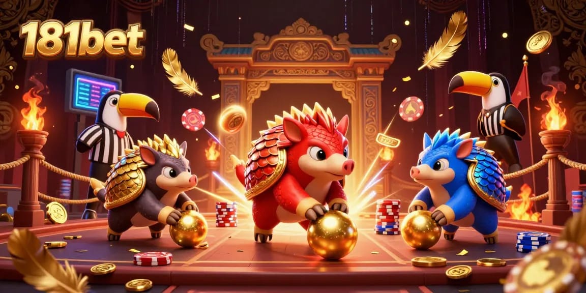 Experience thrilling bets with 181bet as pangolins evolve into champions in the casino arena.