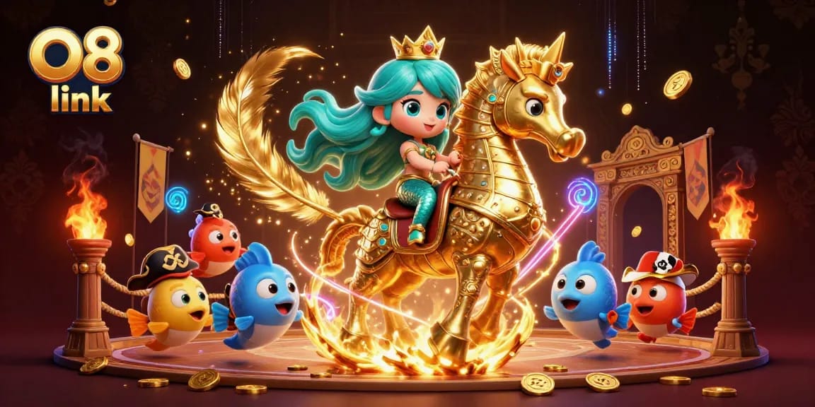 Experience thrilling action and vibrant gameplay with O8 link in this colorful sea adventure.