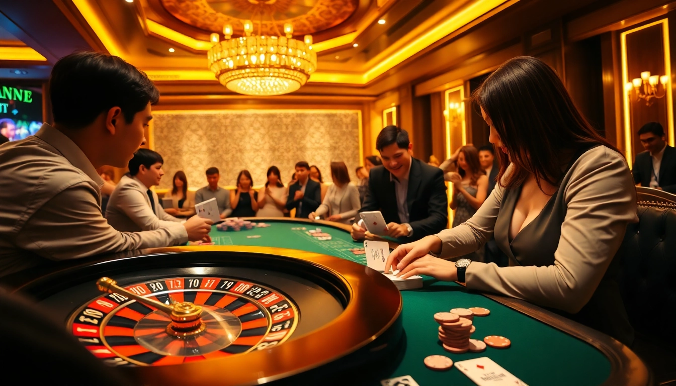 Experience the excitement at Trang chủ Debet with vibrant casino activities and professional gamblers.