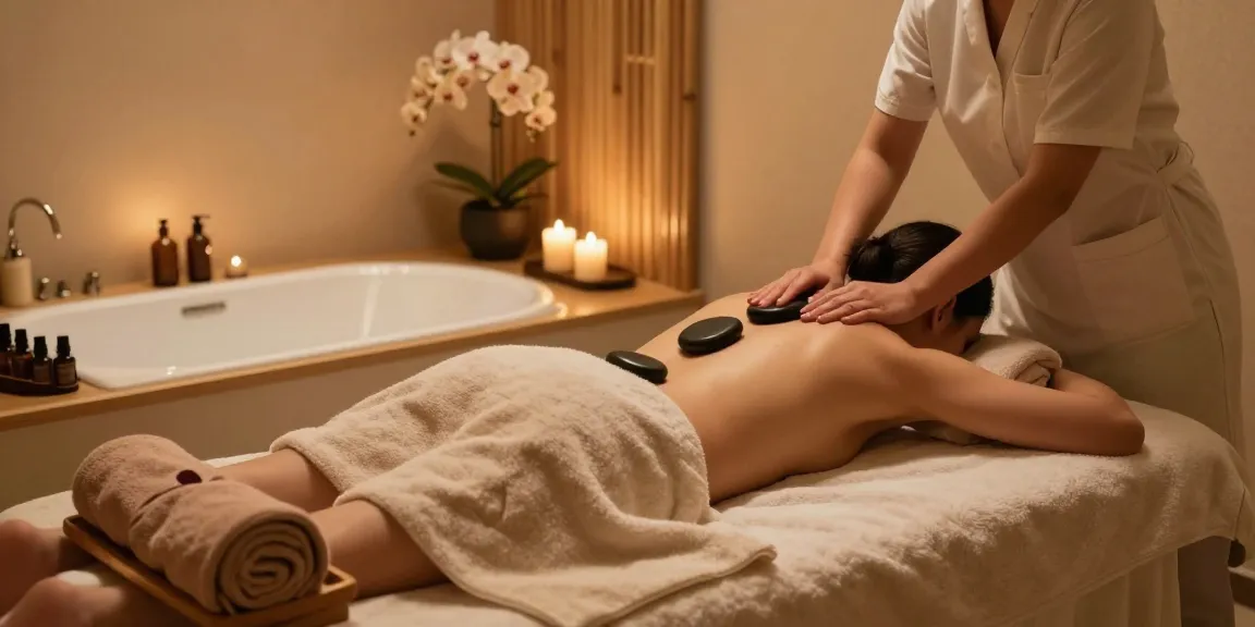 RR88: Luxury spa treatment with a calming ambiance and rejuvenating massage therapy.