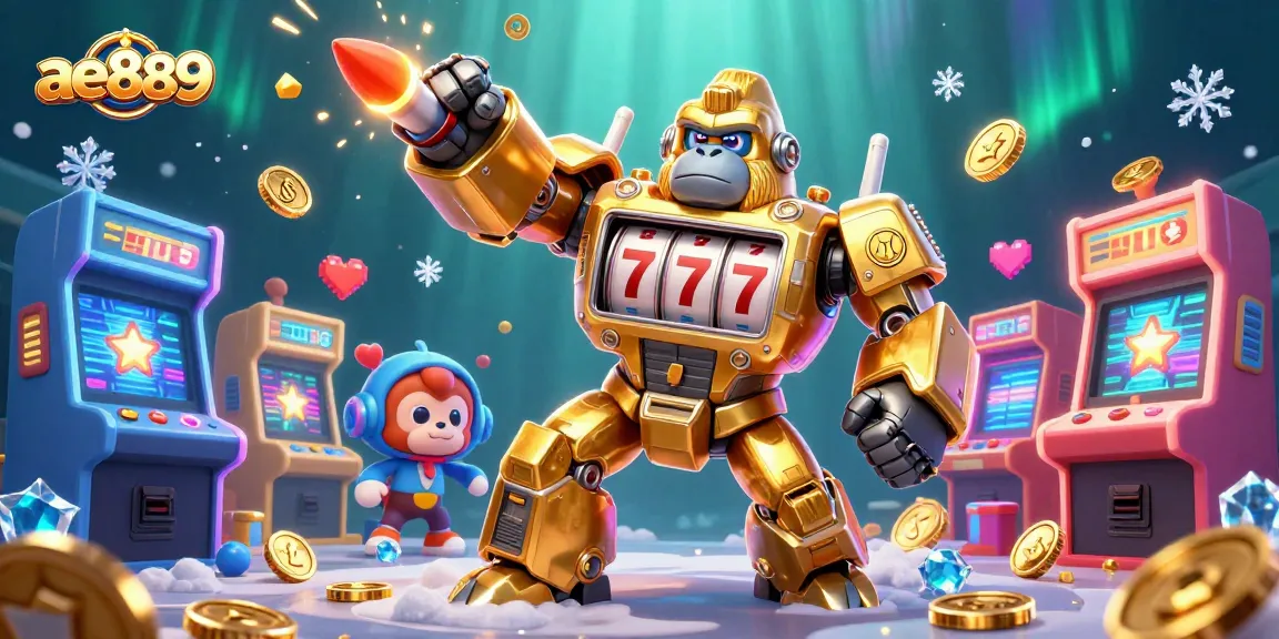 Experience thrilling gambling action at ae889 with dynamic characters and casino elements.