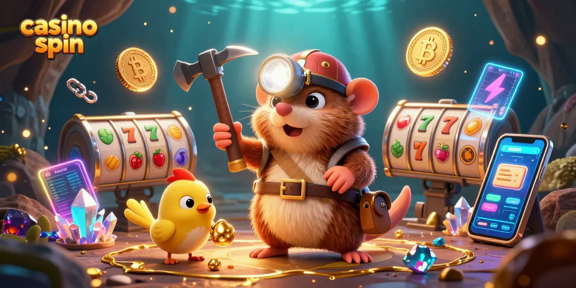 Engage with casino spin as the mole ventures through sparkling riches and vibrant slot games.
