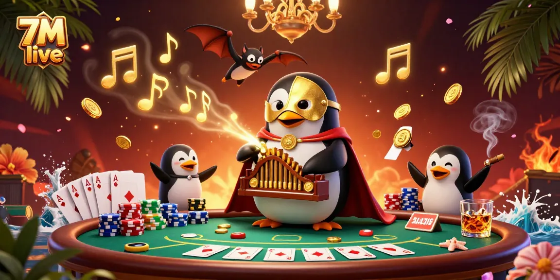 Experience the thrill of 7M live with dynamic scenes of casino action and winning moments.