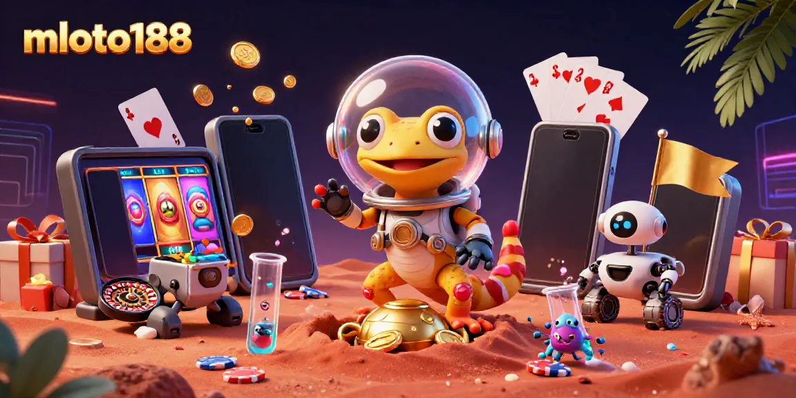 Experience excitement with mloto188 as aliens engage in a golden casino adventure