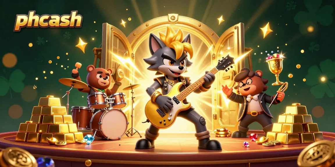 Experience thrilling gameplay with phcash, the top online gaming platform featuring vibrant 3D characters, casino elements, and electrifying visuals.