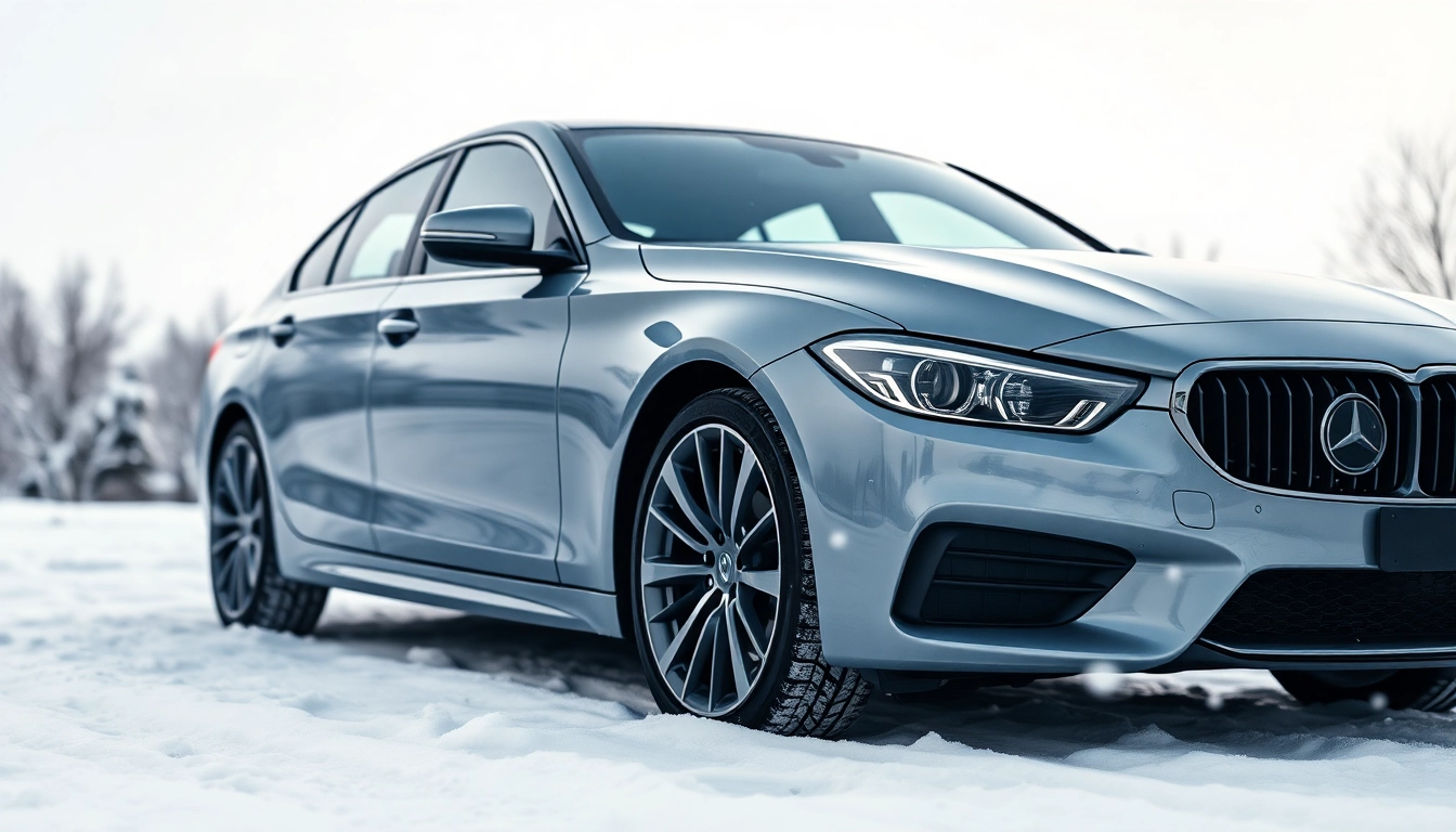 Enhance PPF winter road salt protection on vehicles with superior, glossy finishes in winter.