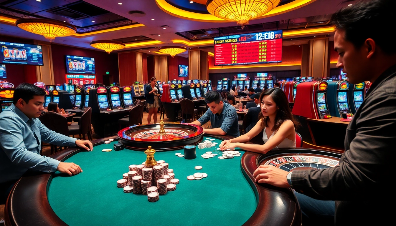 Players winning exciting bets at https://rr8888.in.net/ casino tables, showcasing vibrant gaming atmosphere.