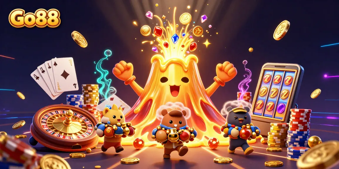 Engage in the thrilling Go88 casino experience with golden treasures and exciting games.